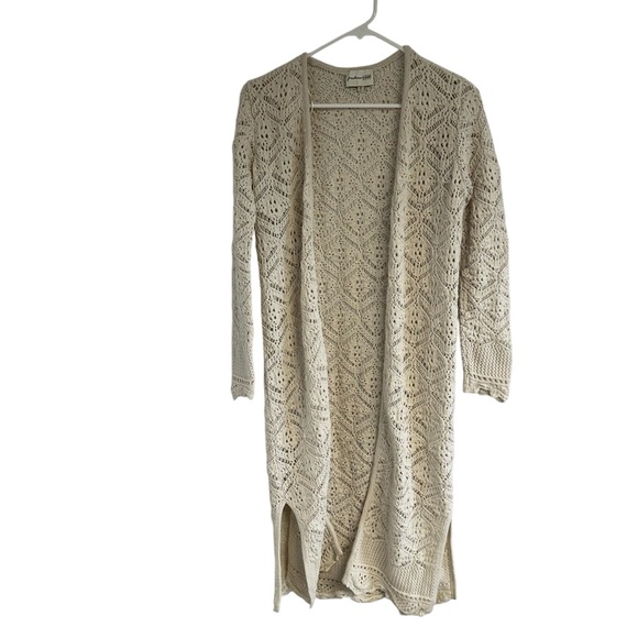 Freshman Sweaters - Freshman 1996 Cream Knit Cardigan
